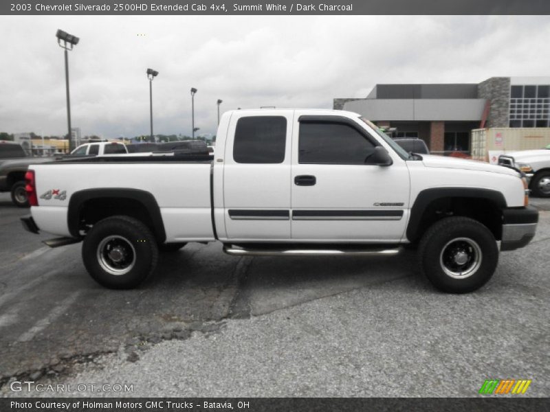 Summit White / Dark Charcoal 2003 Chevrolet Silverado 2500HD Extended Cab 4x4
