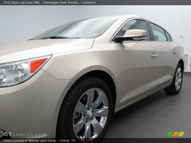 Champagne Silver Metallic / Cashmere 2013 Buick LaCrosse FWD