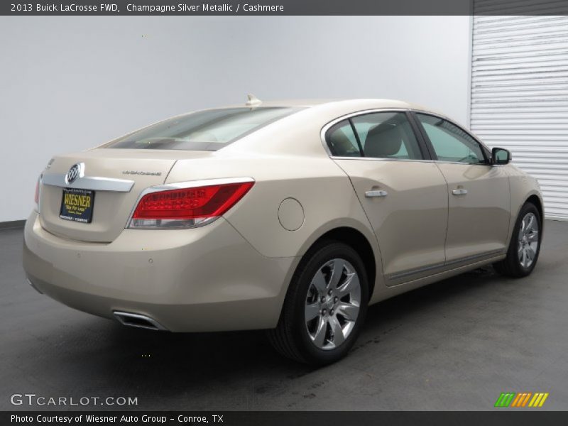 Champagne Silver Metallic / Cashmere 2013 Buick LaCrosse FWD