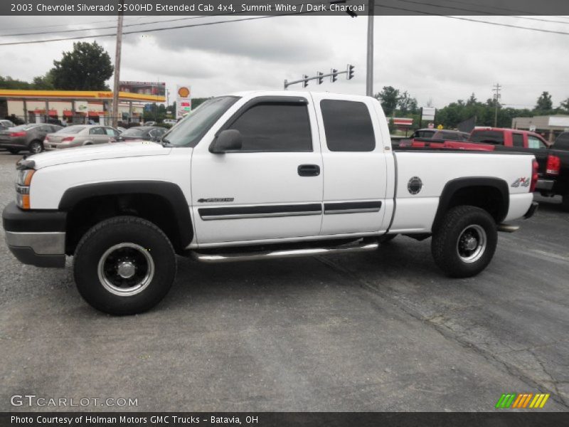 Summit White / Dark Charcoal 2003 Chevrolet Silverado 2500HD Extended Cab 4x4