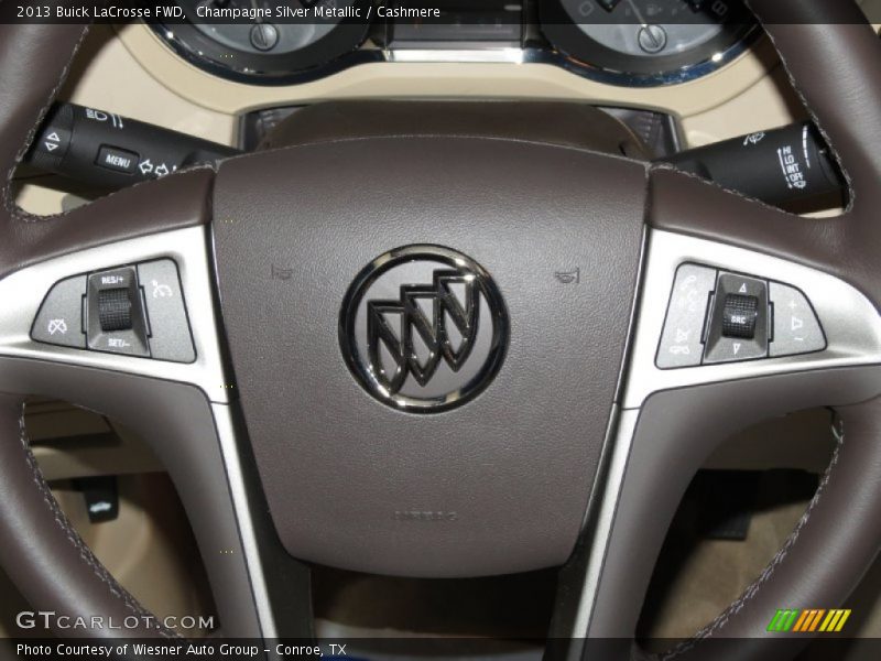 Champagne Silver Metallic / Cashmere 2013 Buick LaCrosse FWD