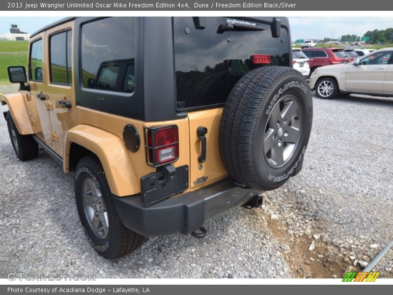 Dune / Freedom Edition Black/Silver 2013 Jeep Wrangler Unlimited Oscar Mike Freedom Edition 4x4