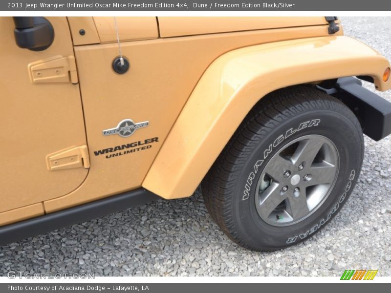Dune / Freedom Edition Black/Silver 2013 Jeep Wrangler Unlimited Oscar Mike Freedom Edition 4x4