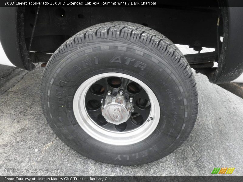 Summit White / Dark Charcoal 2003 Chevrolet Silverado 2500HD Extended Cab 4x4