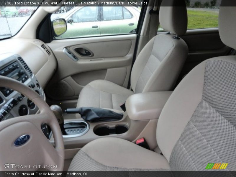 Norsea Blue Metallic / Medium/Dark Pebble Beige 2005 Ford Escape XLT V6 4WD