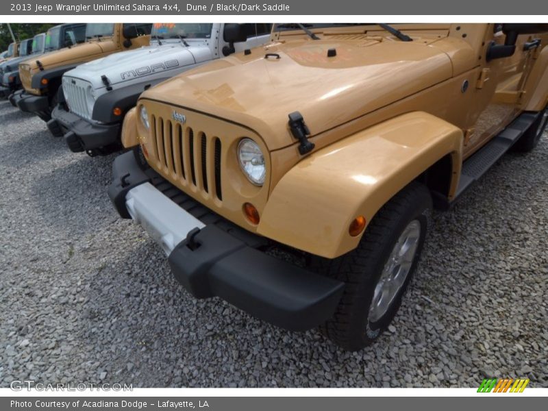 Dune / Black/Dark Saddle 2013 Jeep Wrangler Unlimited Sahara 4x4