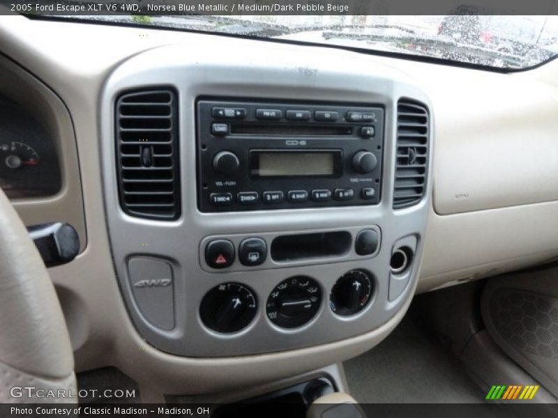 Norsea Blue Metallic / Medium/Dark Pebble Beige 2005 Ford Escape XLT V6 4WD