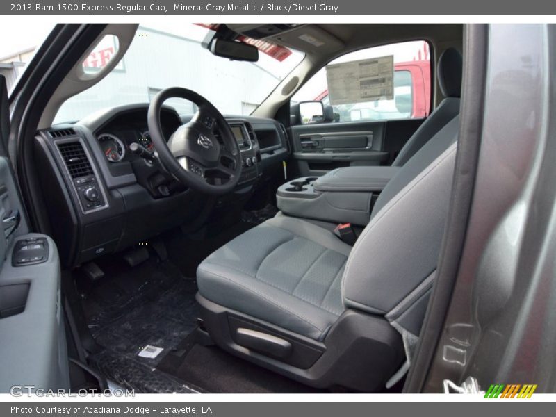 Mineral Gray Metallic / Black/Diesel Gray 2013 Ram 1500 Express Regular Cab