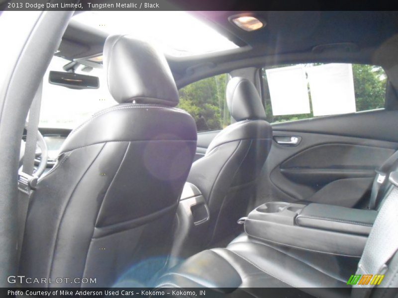  2013 Dart Limited Black Interior