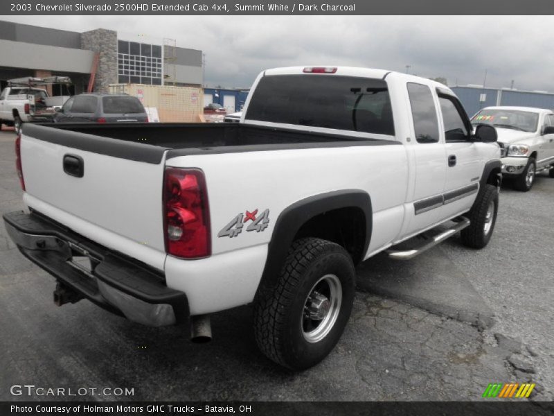 Summit White / Dark Charcoal 2003 Chevrolet Silverado 2500HD Extended Cab 4x4