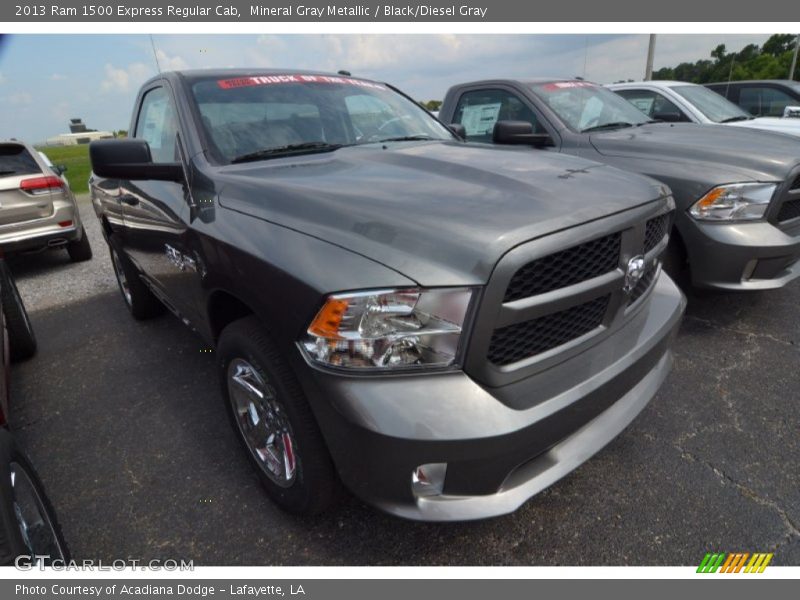 Mineral Gray Metallic / Black/Diesel Gray 2013 Ram 1500 Express Regular Cab