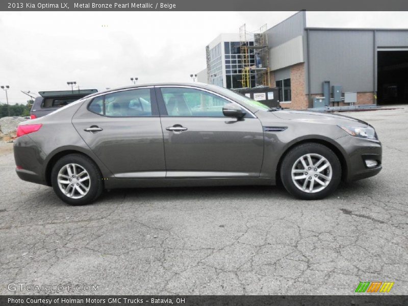 Metal Bronze Pearl Metallic / Beige 2013 Kia Optima LX