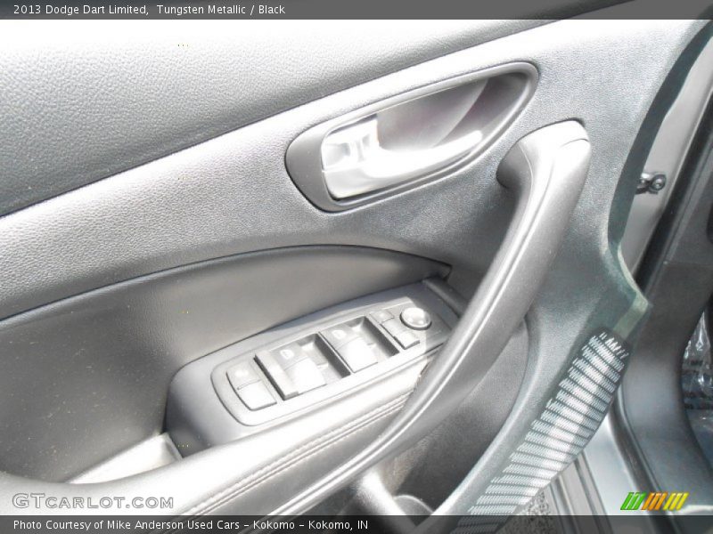 Tungsten Metallic / Black 2013 Dodge Dart Limited