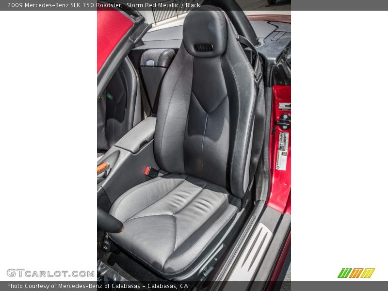 Front Seat of 2009 SLK 350 Roadster
