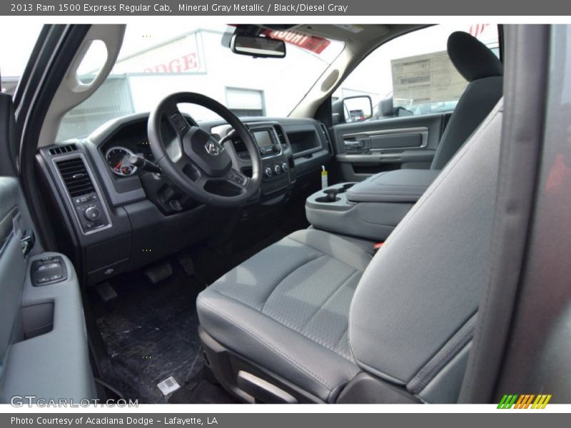Mineral Gray Metallic / Black/Diesel Gray 2013 Ram 1500 Express Regular Cab
