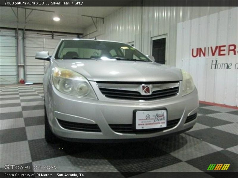 Silver Pearl / Gray 2008 Saturn Aura XE 3.5