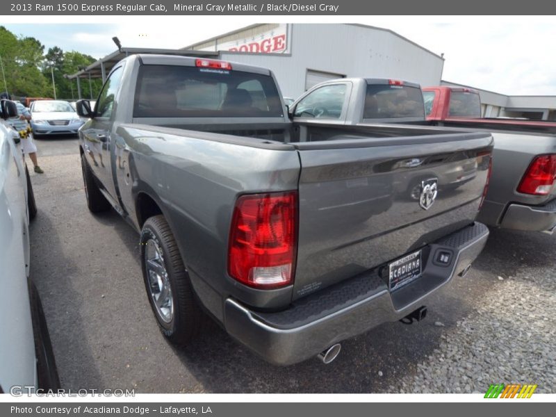 Mineral Gray Metallic / Black/Diesel Gray 2013 Ram 1500 Express Regular Cab