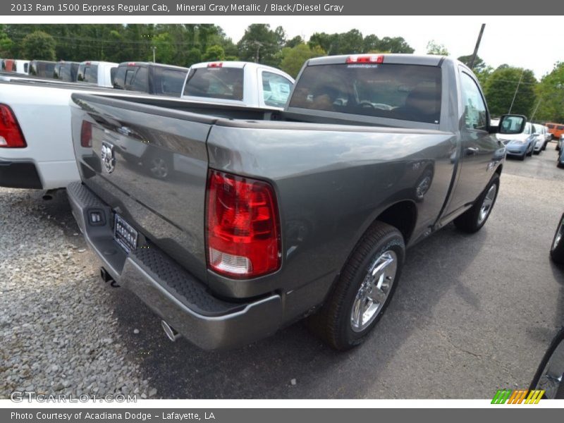 Mineral Gray Metallic / Black/Diesel Gray 2013 Ram 1500 Express Regular Cab