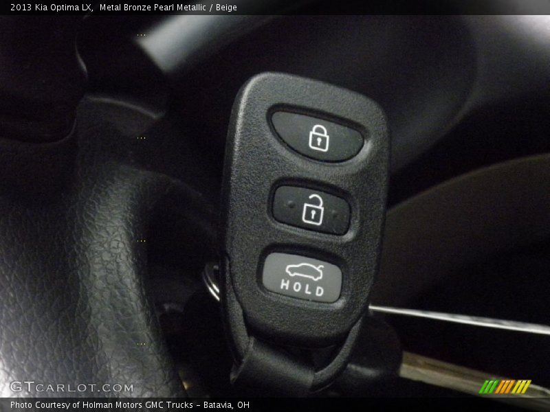 Metal Bronze Pearl Metallic / Beige 2013 Kia Optima LX