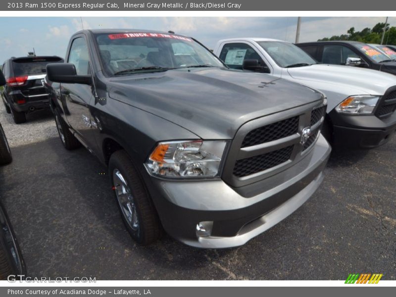 Mineral Gray Metallic / Black/Diesel Gray 2013 Ram 1500 Express Regular Cab