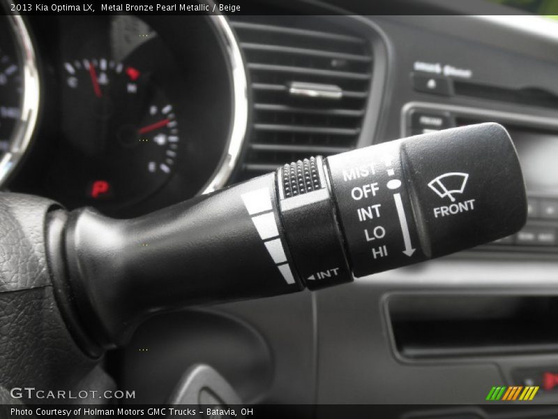 Metal Bronze Pearl Metallic / Beige 2013 Kia Optima LX