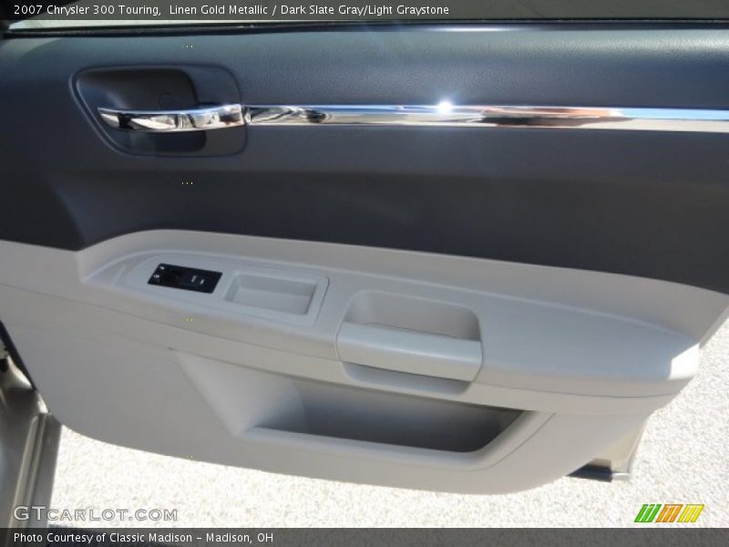 Linen Gold Metallic / Dark Slate Gray/Light Graystone 2007 Chrysler 300 Touring
