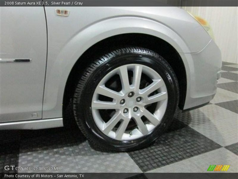 Silver Pearl / Gray 2008 Saturn Aura XE 3.5