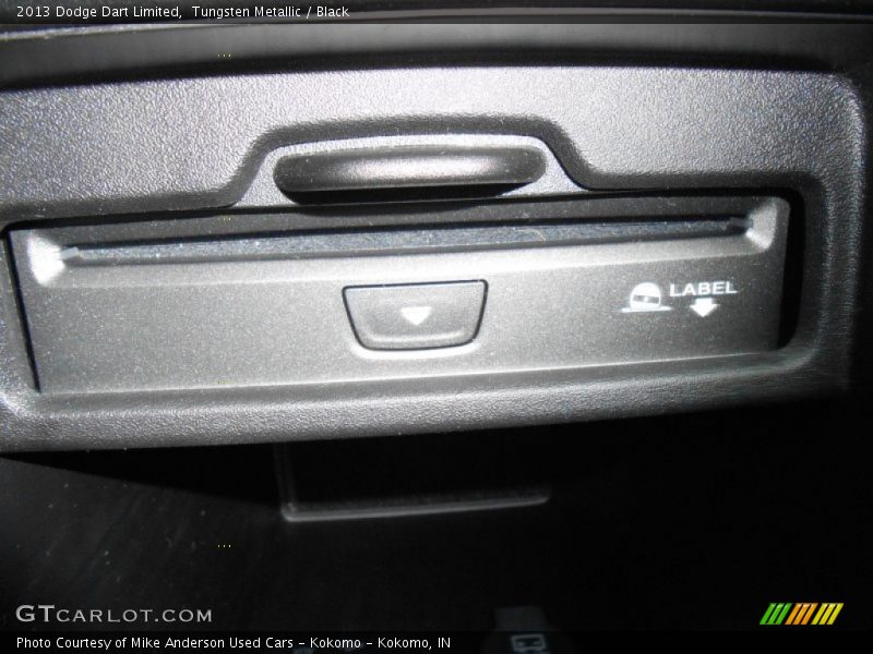 Tungsten Metallic / Black 2013 Dodge Dart Limited