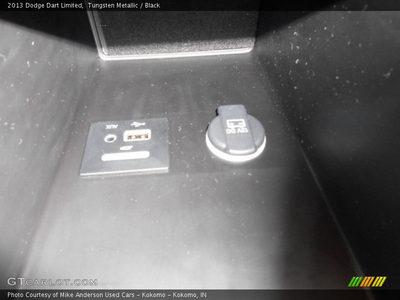 Tungsten Metallic / Black 2013 Dodge Dart Limited