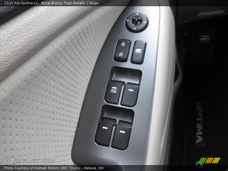Metal Bronze Pearl Metallic / Beige 2013 Kia Optima LX