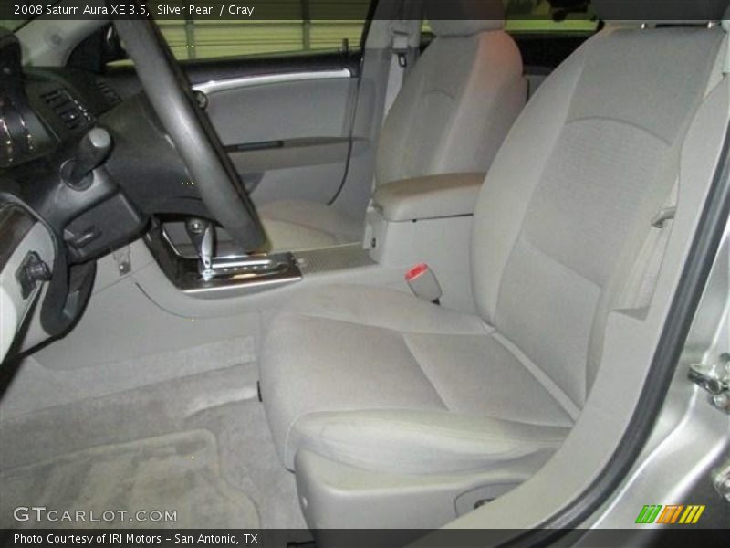Silver Pearl / Gray 2008 Saturn Aura XE 3.5
