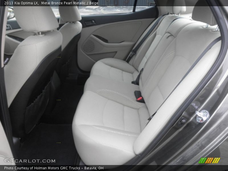 Metal Bronze Pearl Metallic / Beige 2013 Kia Optima LX