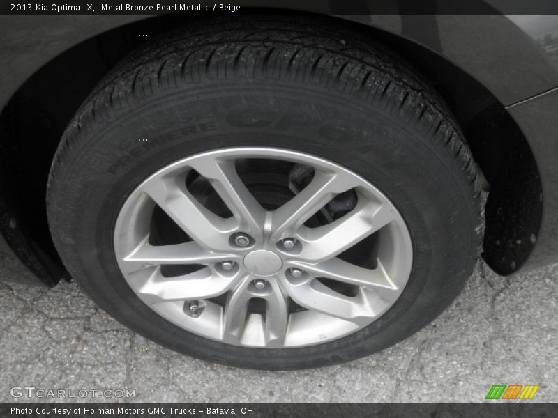 Metal Bronze Pearl Metallic / Beige 2013 Kia Optima LX