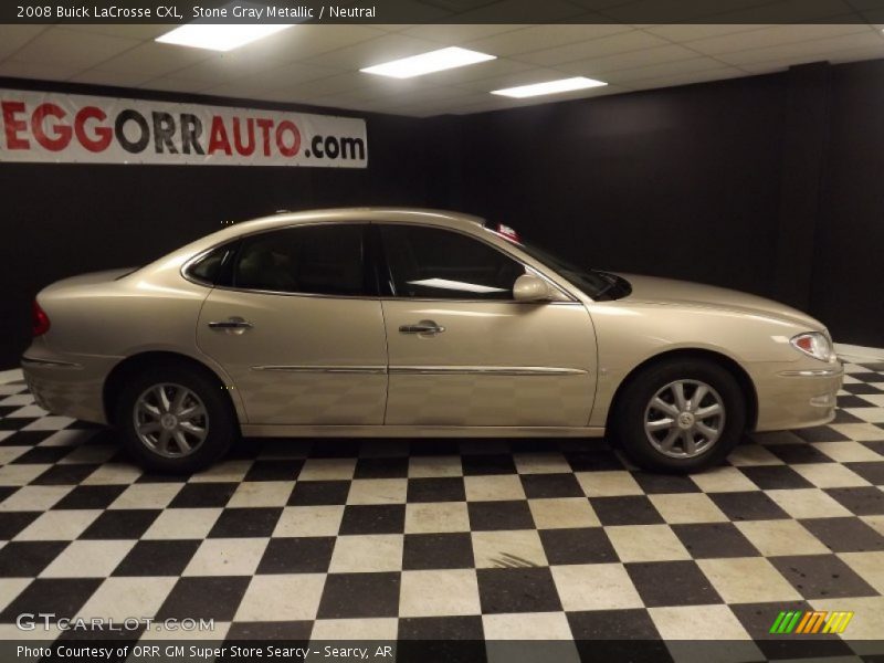 Stone Gray Metallic / Neutral 2008 Buick LaCrosse CXL