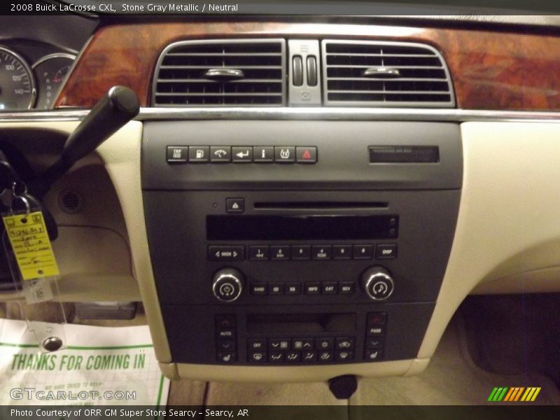 Stone Gray Metallic / Neutral 2008 Buick LaCrosse CXL