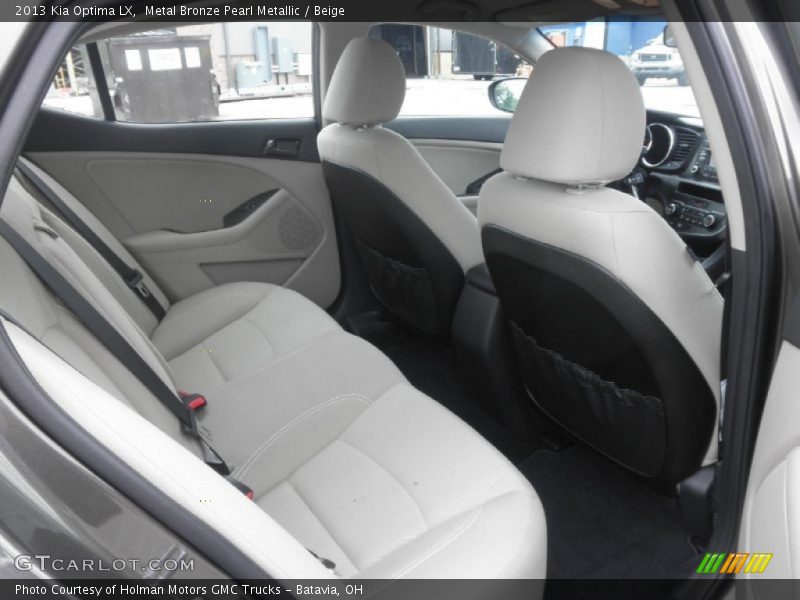 Metal Bronze Pearl Metallic / Beige 2013 Kia Optima LX