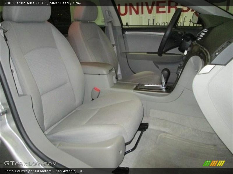Silver Pearl / Gray 2008 Saturn Aura XE 3.5