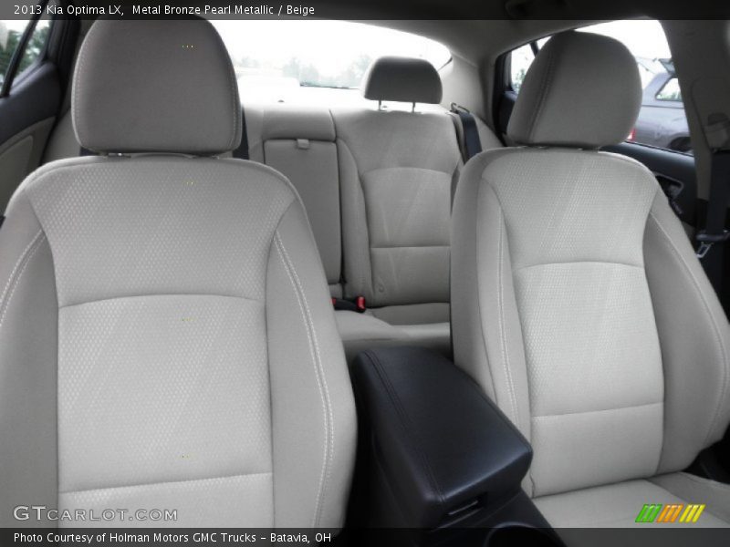 Metal Bronze Pearl Metallic / Beige 2013 Kia Optima LX