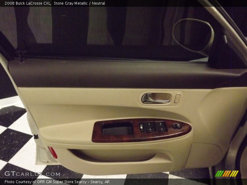 Stone Gray Metallic / Neutral 2008 Buick LaCrosse CXL