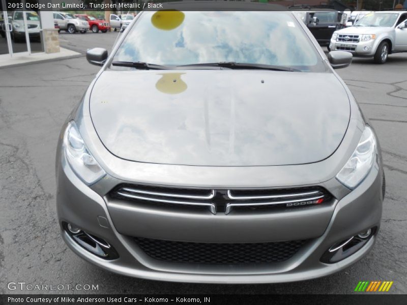 Tungsten Metallic / Black 2013 Dodge Dart Limited