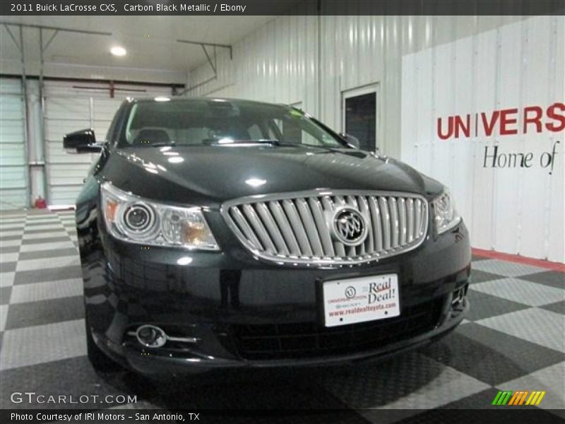 Carbon Black Metallic / Ebony 2011 Buick LaCrosse CXS