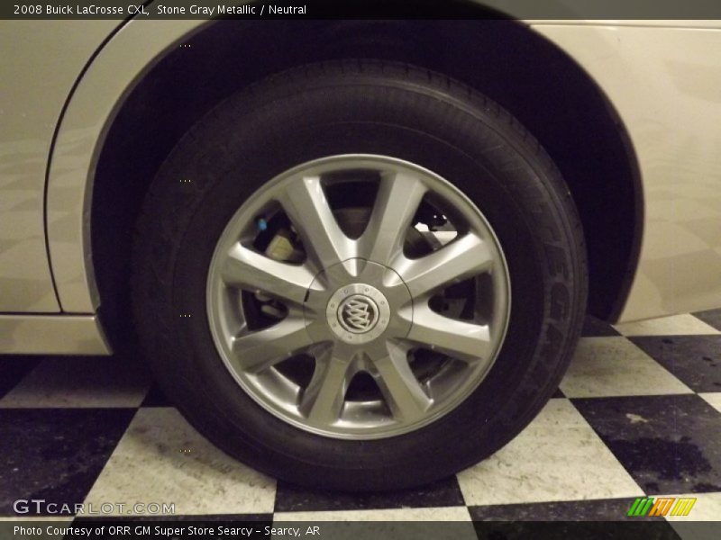 Stone Gray Metallic / Neutral 2008 Buick LaCrosse CXL