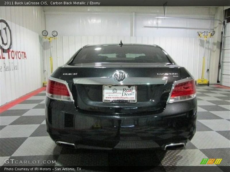 Carbon Black Metallic / Ebony 2011 Buick LaCrosse CXS