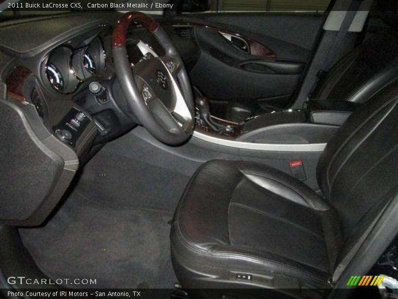 Carbon Black Metallic / Ebony 2011 Buick LaCrosse CXS