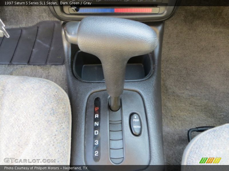 Dark Green / Gray 1997 Saturn S Series SL1 Sedan