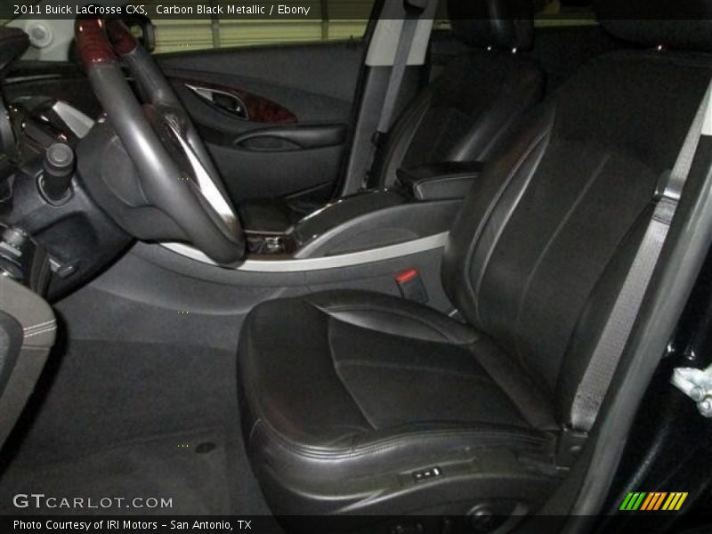 Carbon Black Metallic / Ebony 2011 Buick LaCrosse CXS