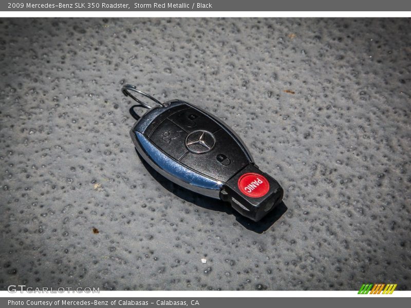 Keys of 2009 SLK 350 Roadster