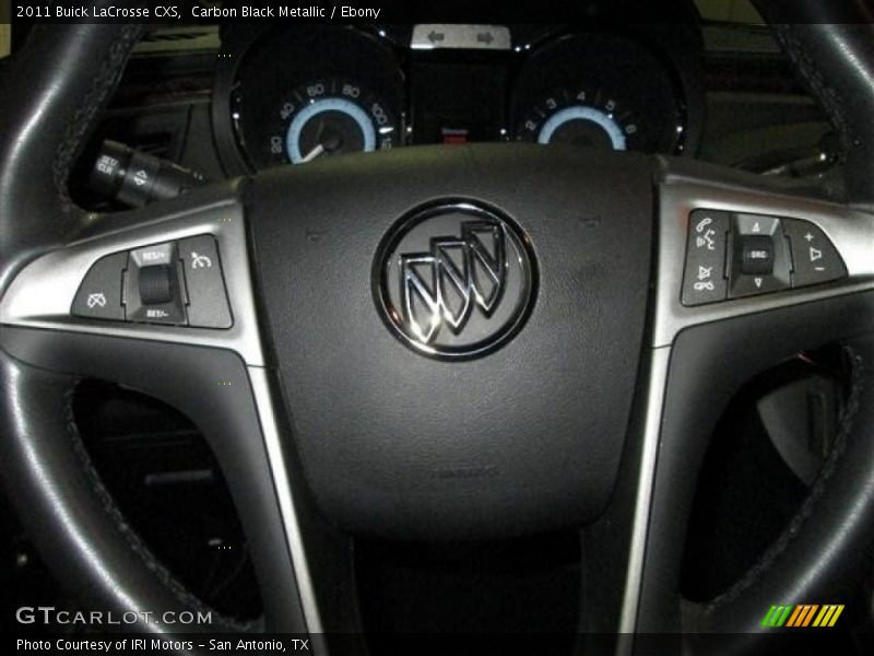Carbon Black Metallic / Ebony 2011 Buick LaCrosse CXS