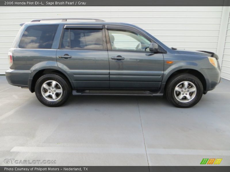 Sage Brush Pearl / Gray 2006 Honda Pilot EX-L