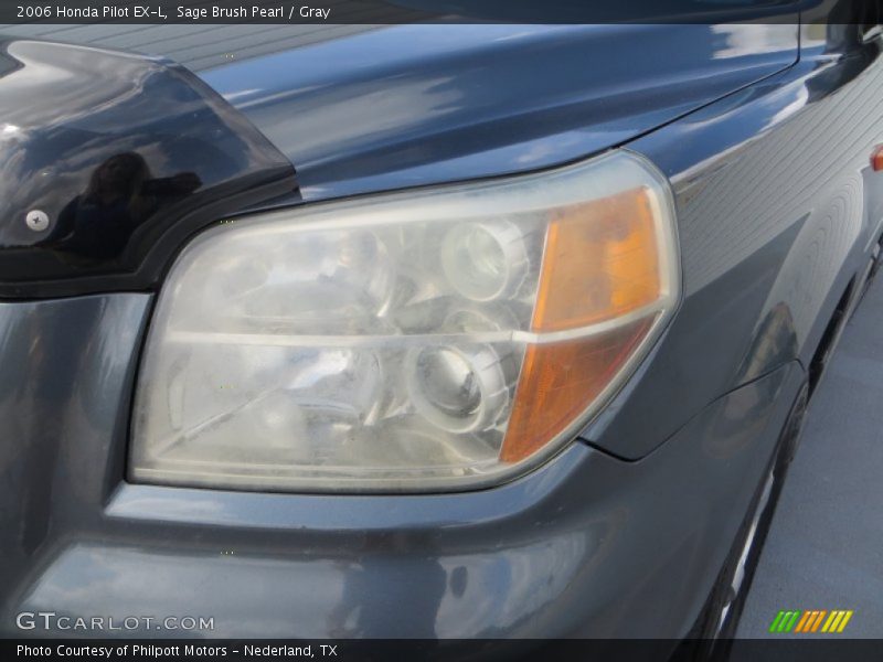 Sage Brush Pearl / Gray 2006 Honda Pilot EX-L
